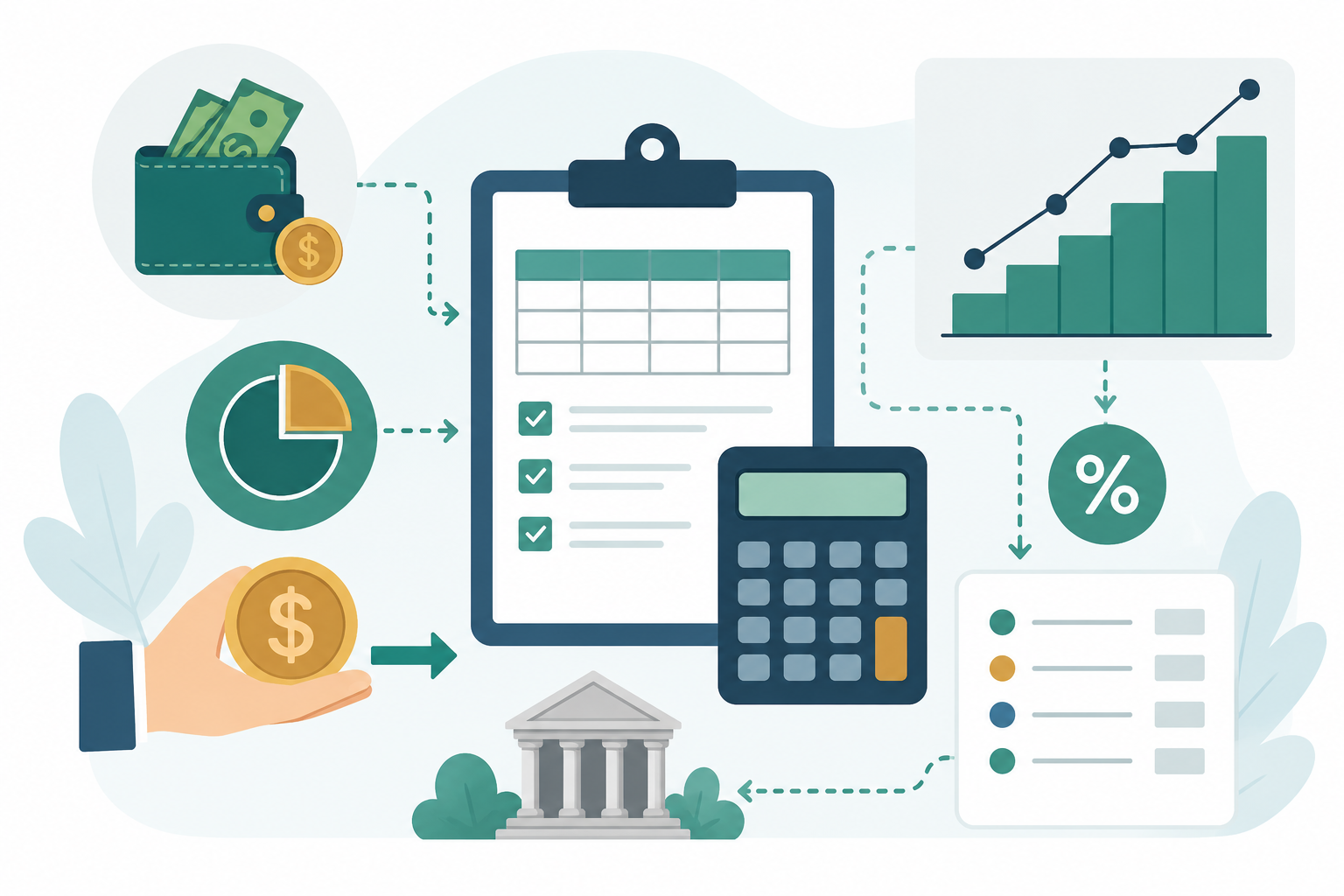Calcula tu pensión, impuestos e hipoteca en segundos